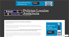 Desktop Screenshot of policialocalwakinaki.com